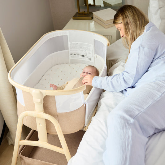 Bubba&Me Luxe Bedside Crib