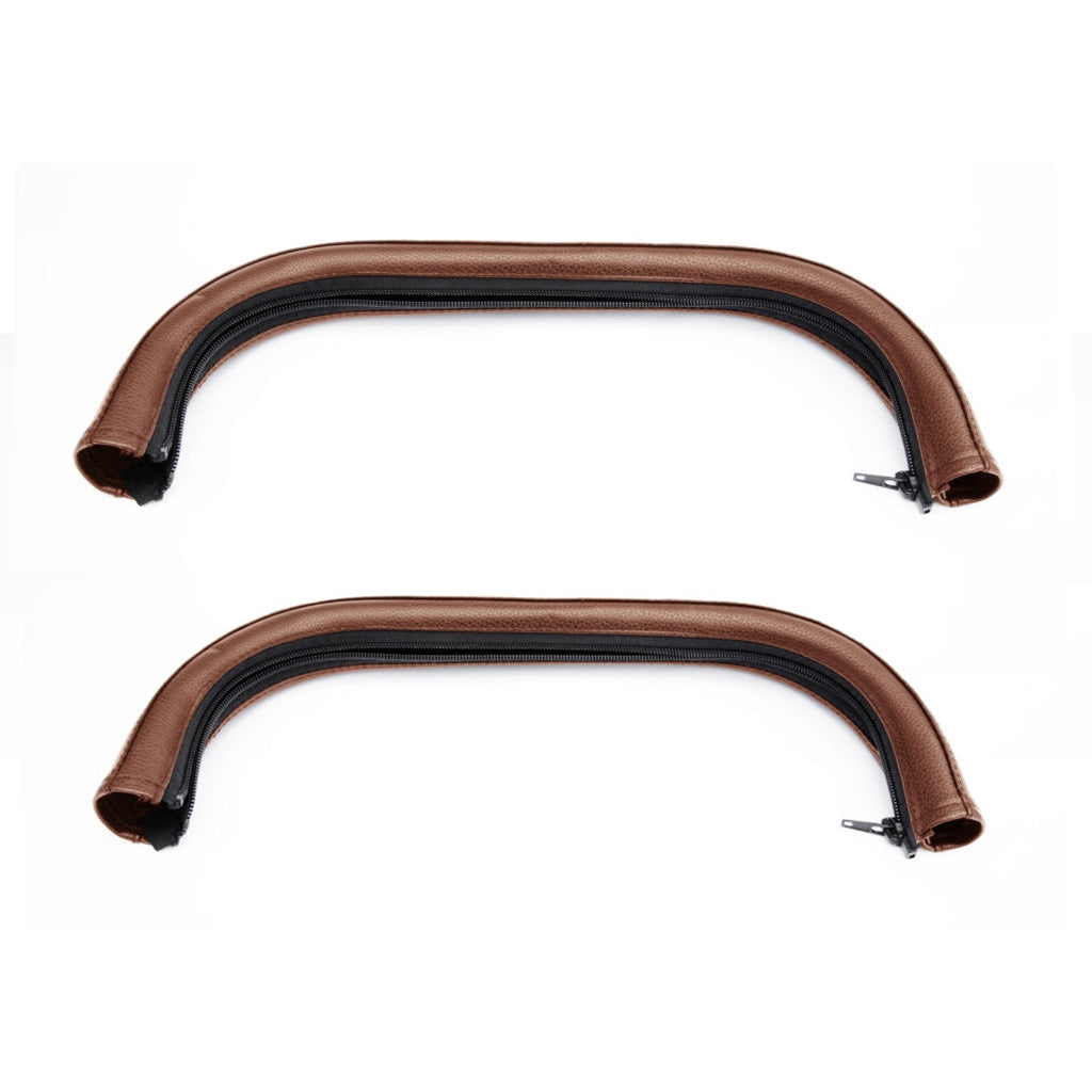 Stomp V3/V4/Luxe Leatherette Handle and Bumper Bar Cover Set - Tan