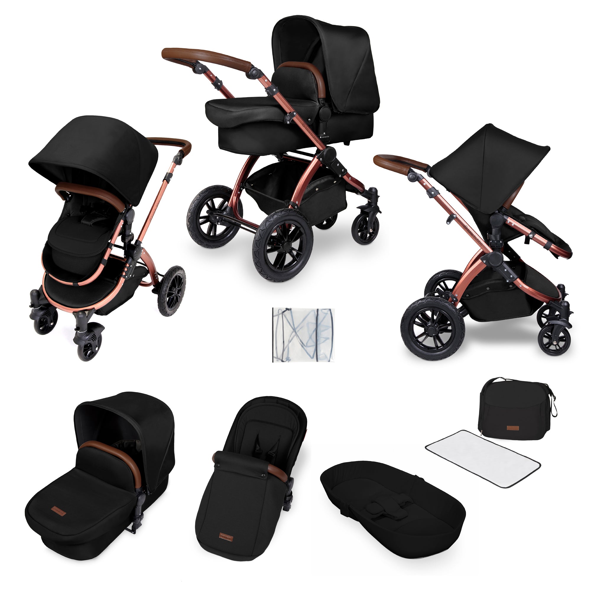 Ickle bubba Stomp Luxe All in One Premium i-Size Travel System