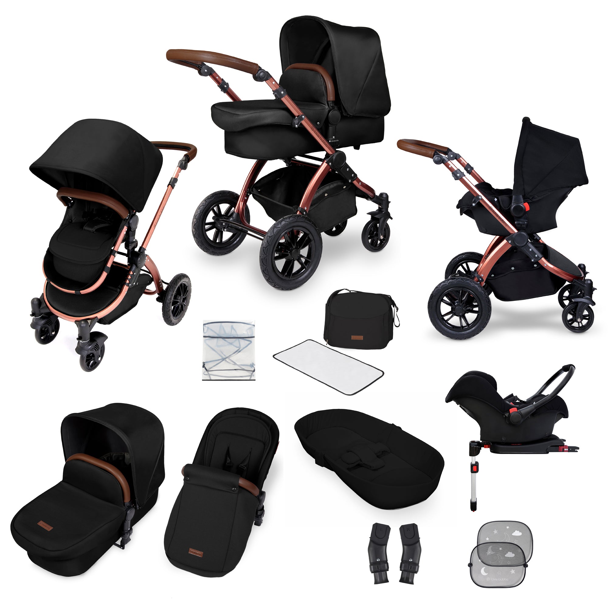 baby travel system with isofix base