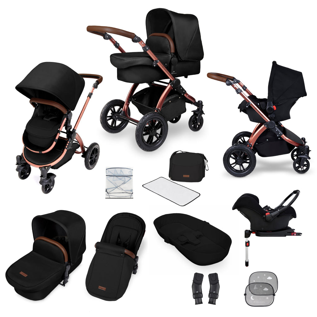 Stomp V4 All-in-One Travel System & ISOFIX Base