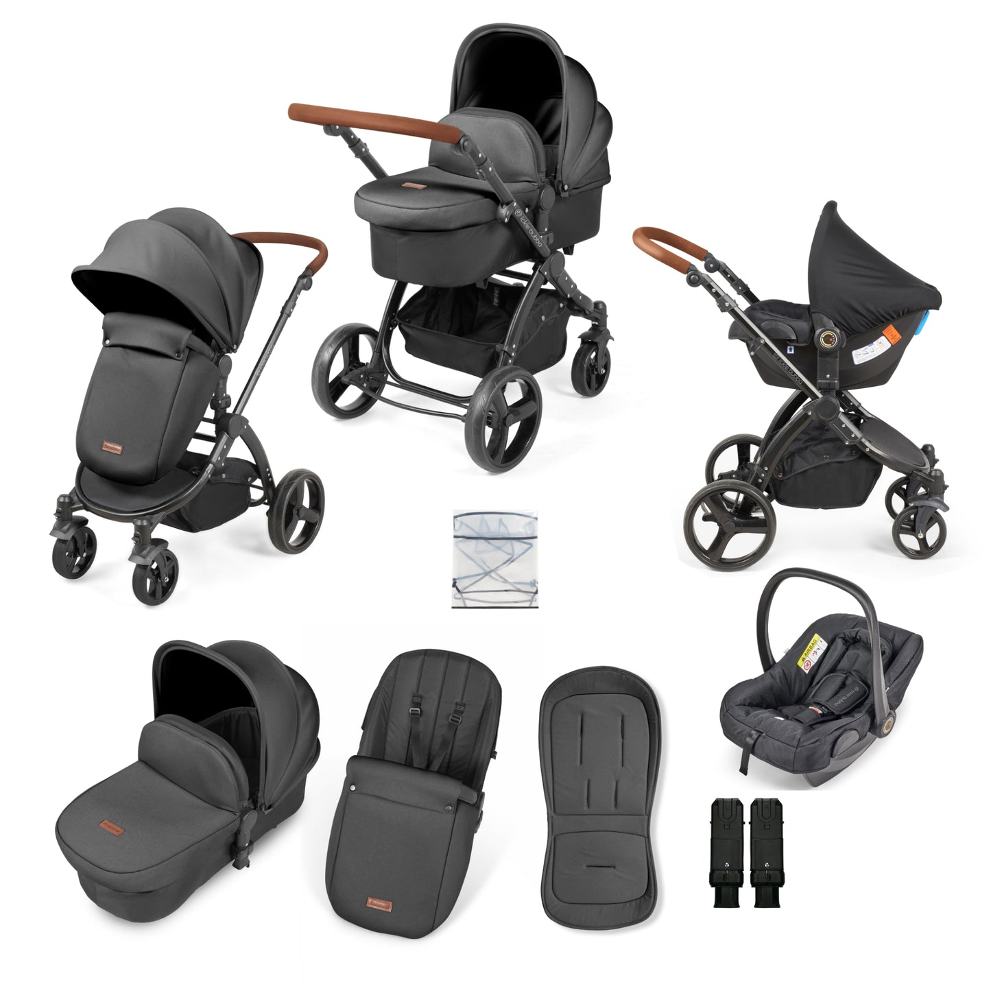 Stomp Urban  9 Piece Travel System with Astral Car Seat