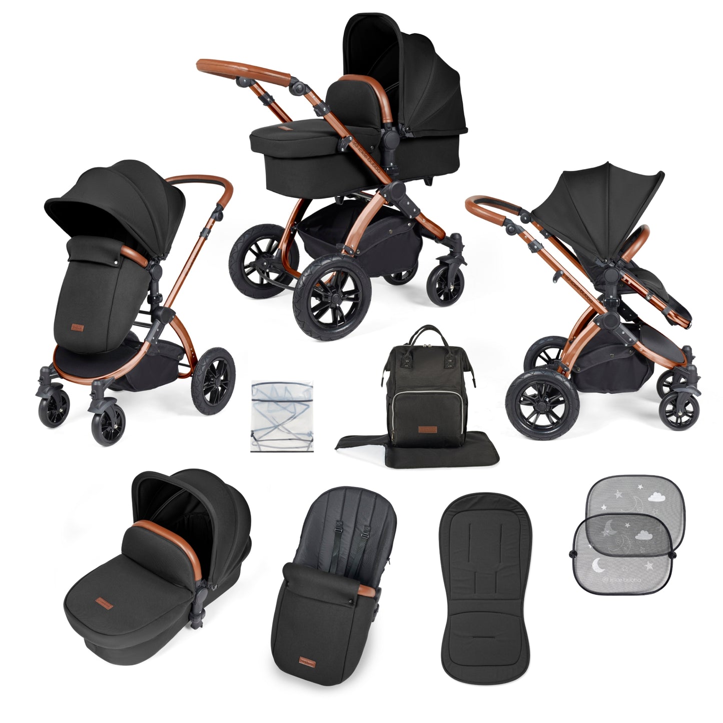 Stomp Luxe 9 Piece Pram