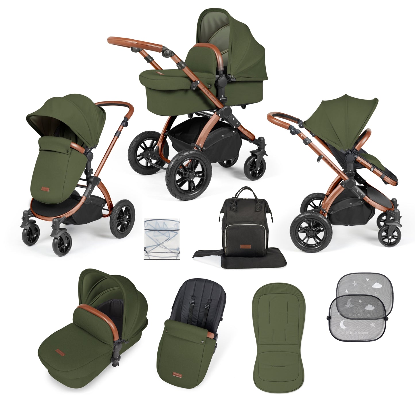 Stomp Luxe 9 Piece Pram