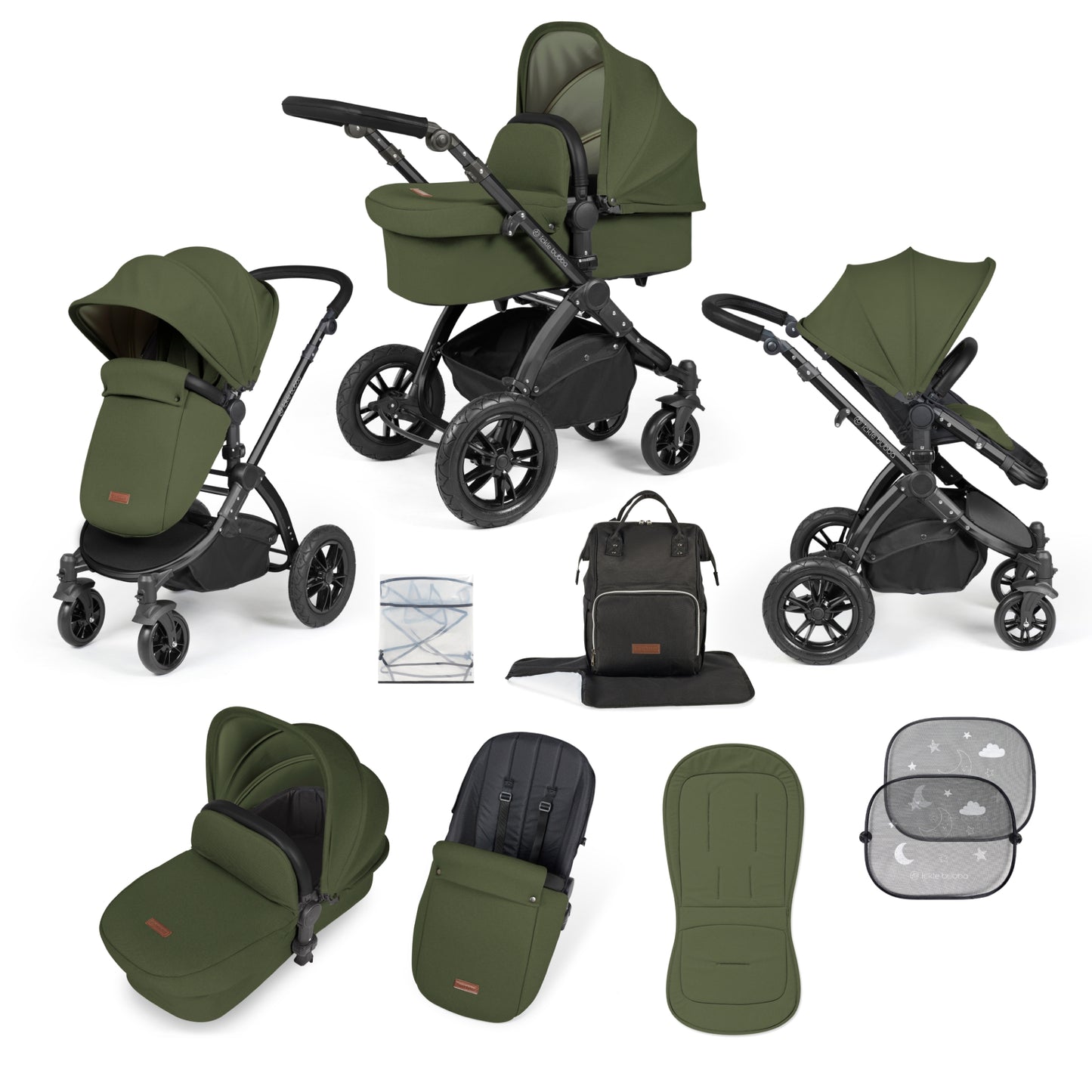 Stomp Luxe 9 Piece Pram