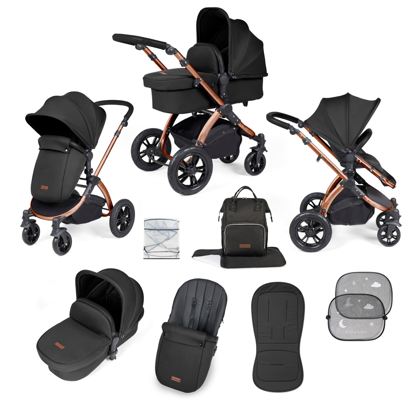 Stomp Luxe 9 Piece Pram