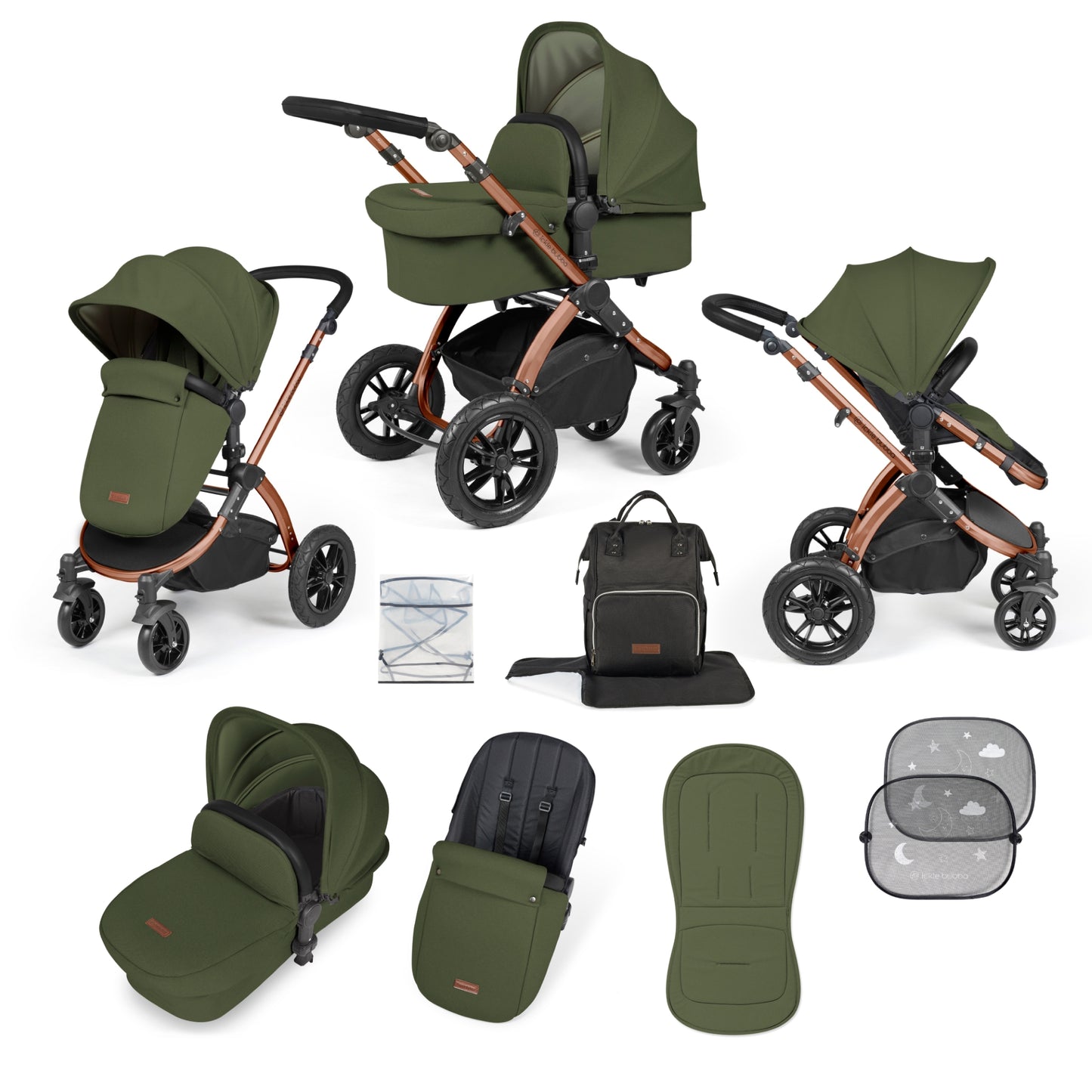 Stomp Luxe 9 Piece Pram