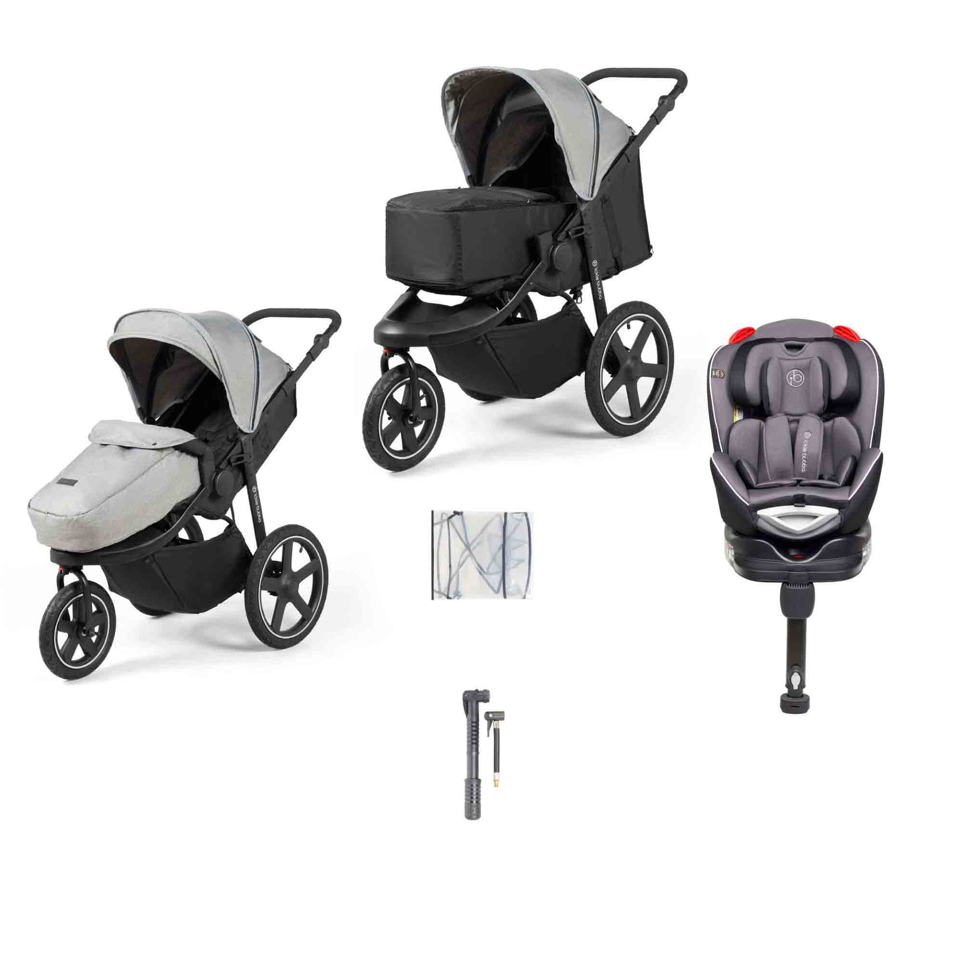 Venus Prime Jogger Stroller & Rotating Group 0+ 1 2 ISOFIX Car Seat