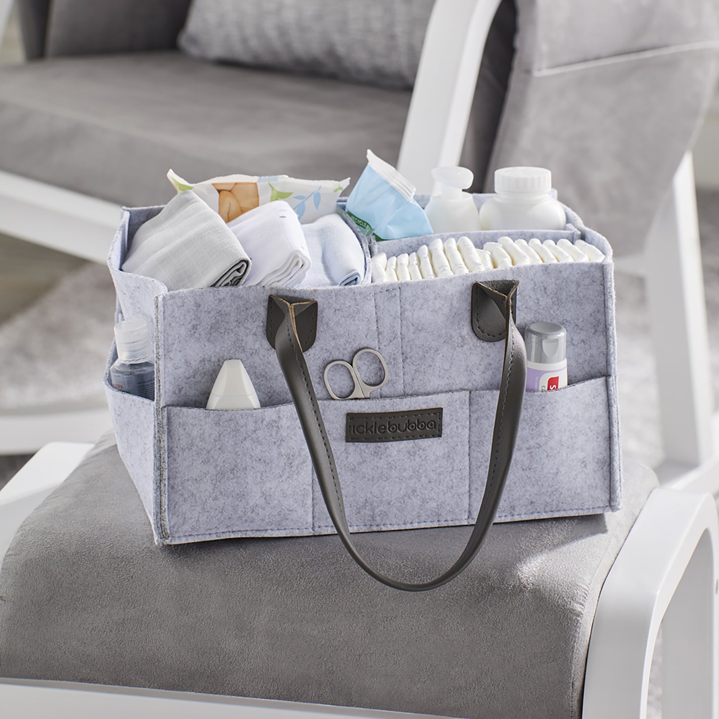 Portable Organiser Caddy - Grey