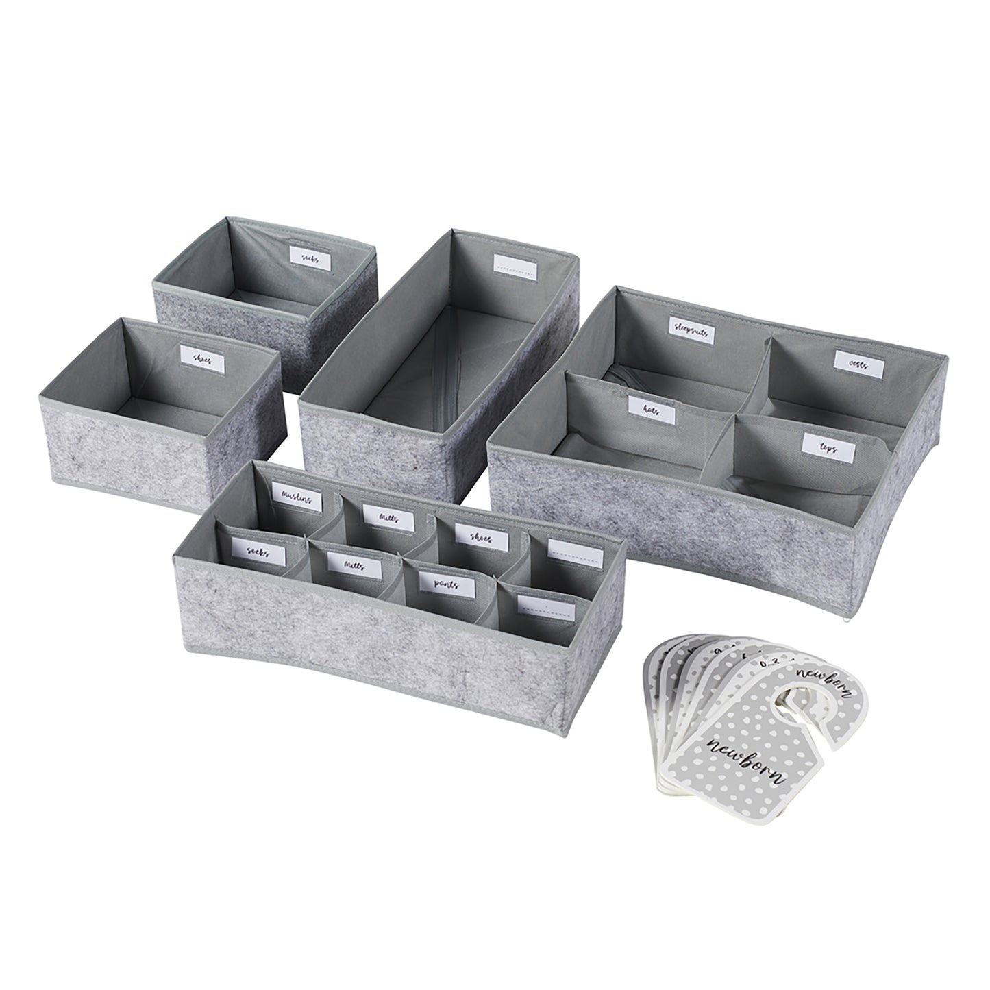 Nursery Organisation Bundle - Grey