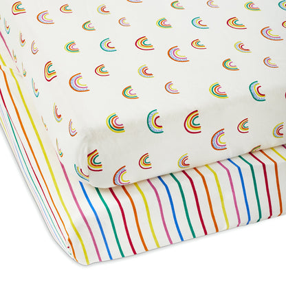 Cot Bed Sheets - 2 Pack