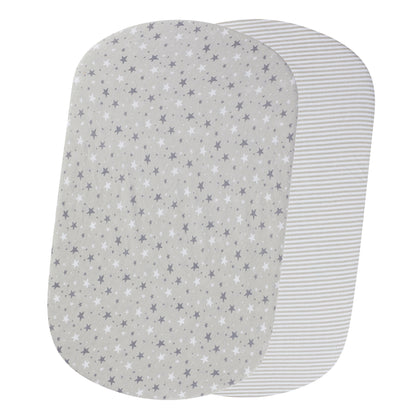 Crib Fitted Sheets – 2 Pack